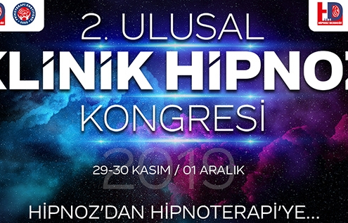 2. Ulusal Klinik Hipnoz Kongresi 29-30 Kasım / 01 Aralık Hipnozdan Hipnoterapiye